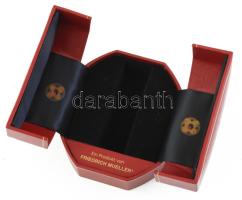 Friedrich Mueller japonizáló óradoboz, szép állapotban, 11,5x10 cm