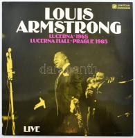 Louis Armstrong - Lucerna-1965 - Lucerna Hall-Prague 1965 - Live. Vinyl, LP, Mono. Panton. Csehszlovákia, 1979. jó állapotban