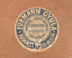 Székely Bertalan (1835-1910): A megfagyott gyermek (illusztráció Eötvös József költeményéhez). Lavír...
