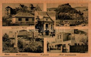 Fülek with military monument