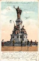 1903 Arad, A 13 vértanú szobor. Bloch H. kiadása / martyrs statue (EK)