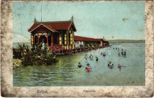 1904 Siófok, fürdőház (Rb)