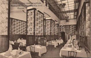 Budapest IV. hotel, étterem
