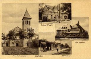 Sashalom étteremmel, HÉV állomással