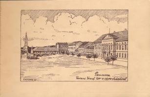 Délvidék. Bánát-Bácska-Baranya. Nem lehet másé! Nem! Nem! Soha! Irredenta képeslapfüzet 20 képeslapp...