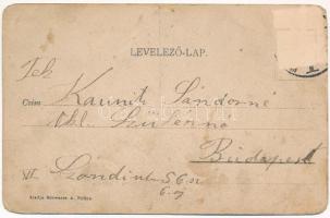 Nyitra, Nitra; M. kir. honvéd csapat kórház, katonák. Schwarcz A. kiadása / military hospital, K.u.k...