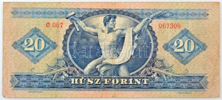 1960. 20Ft "C 067 067309" T:F,VG Adamo F12