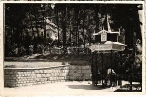 1943 Tusnád-fürdő, Baile Tusnad; kút / mineral water well (EK)