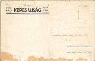 A béke helye a háborúban. 1917. április 8. Képes Újság húsvéti ajándék az olvasóknak / WWI K.u.k. mi...