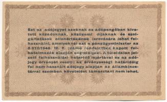 1946. 10.000AP sorszámozott, vízjeles papíron T:AU
Adamo P49