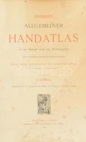 Andrees Allgemeiner Handatlas in 126 Haupt- und 139 Nebenkarten. Bielefeld und Leipzig, 1903, Velhag...
