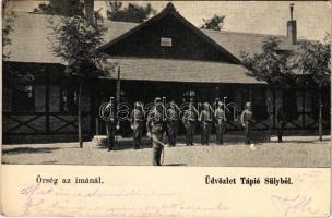 1907 Tápiósüly (Sülysáp), Őrség az imánál (EK)