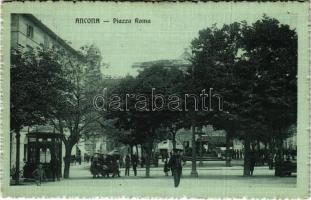 1914 Ancona, Piazza Roma / square (EK)