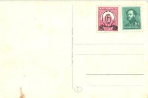 Lenti, M. kir. Vámőrségi laktanya katonákkal, Régi Bánfi vár. Csánk Ferenc kiadása