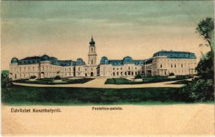 1908 Keszthely, Festetics palota (EK)