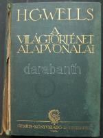 1925 H.G. Wells: A világtörténet alapvonalai (Génius kiadó)