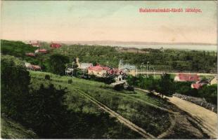 Balatonalmádi-fürdő, nyaralók. Fodor Ferenc kiadása