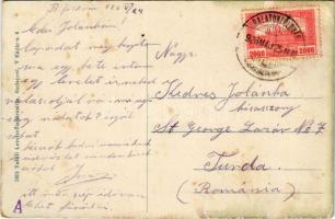 1926 Balatonföldvár, Korányi villa. Vasúti levelezőlapárusítás (EB)