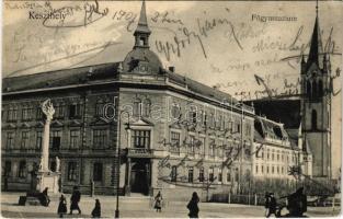 1907 Keszthely, Főgimnázium. Vasvári József kiadása (EK)