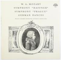W.A. Mozart, Prague Chamber Orchestra (Without Conductor) - Symphony Haffner / Symphony Prague / German Dances. Vinyl, LP, Reissue. Supraphon. Csehszlovákia, 1979. jó állapotban