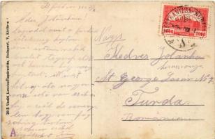 1926 Balatonföldvár, Kresz villa. Vasúti levelezőlapárusítás 2815. (EK) + "NAGYKANIZSA-BUDAPEST...