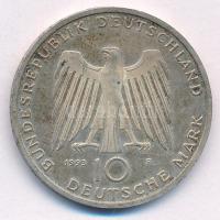 Németország 1993F 10M Ag "1000 éves Potsdam" T:1-,2 patina Germany 1993F 10 Mark Ag "...