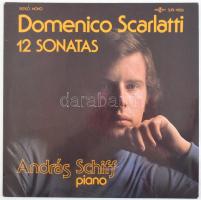 Domenico Scarlatti - András Schiff - 12 Sonatas. Vinyl, LP, Album. Hungaroton. Magyarország, 1976. jó állapotban