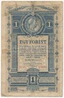 1882. 1Ft / 1G Tf 50 4 08450 T:VG Hungary 1882. 1 Forint / 1 Gulden Tf 50 4 08450 C:VG Adamo G125