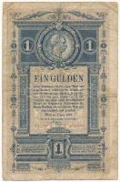 1882. 1Ft / 1G "Tf 50 4 08450" T:VG Hungary 1882. 1 Forint / 1 Gulden "Tf 50 4 08450&...