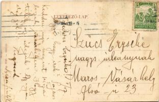 Vecsés, pályaudvar, vasútállomás. W.L. Bp. 5737. 1911-14. (EK)