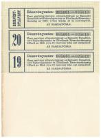 Dunaföldvár 1926. "Egyesült Dunaföldvári Takarékpénztár és Hitelbank Részvénytársaság" 10d...