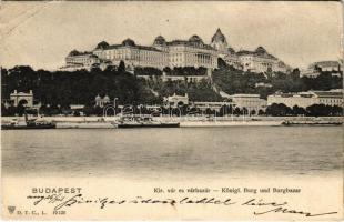 1903 Budapest I. Királyi vár és várbazár (EB)