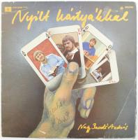 Nagy Bandó András - Nyílt Kártyákkal. Vinyl, LP, Album, Mono. Qualiton. Magyarország, 1985. jó állapotban, a bortó kissé kopottas, dedikált