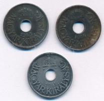 1941-1944. 20f Fe (3xklf) T:XF,VF oxidáció