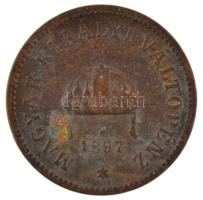 1897. 2f bronz T:VF,F
