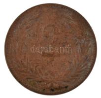 1897. 2f bronz T:VF,F