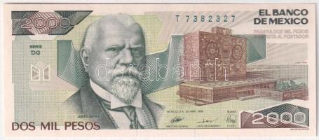 Mexikó 1989. 2000P T:UNC Mexico 1989. 2000 Pesos C:UNC Krause P#86