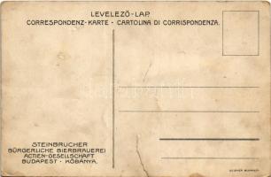 Budapest X. Kőbányai Polgári Serfőző rt. hadi kórháza, belső / Das Kriegsspital der Steinbrucher Bür...