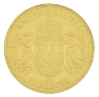 1911KB 10K Au "Ferenc József" Körmöcbánya (3,40g/0.900) T:AU,XF kis ph.
Hungary 1911KB 10...