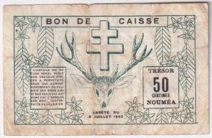 Új-Kaledónia 1942. 50c T:VG
New Caledonia 1942. 50 Centimes C:VG