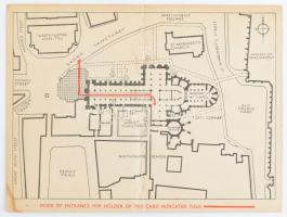 1937 VI. György angol király koronázására szóló meghívó egy azonosítatlan magyar miniszter részére (...