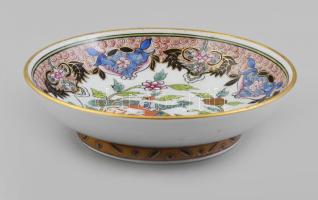 Herendi fácános kínaizáló tálka, jelzett, kopásokkal, d: 11 cm