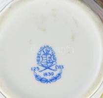 Herendi Viktória mintás váza, restaurált, jelzett, m: 15 cm