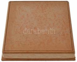 Kiss Sándor (1925-1999) DN "Bartók Béla 1881-1945" egyoldalas bronz emlékplakett, eredeti ...