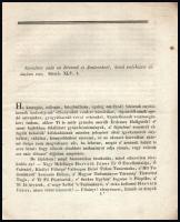 1835 Veszprém, Halotti beszéd, mellyet fő méltóságú Horváth János úr [...], 23p
