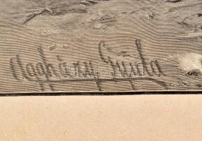 Aggházy Gyula (1850-1919) festménye után: Búcsú Magyarországon (Kirchweih in Ungarn), 1898 körül. Ro...