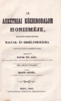 Natusik Nep. János (szerk.): Az Ausztriai közbirodalom. honisméje, különös tekintettel Magyar- és Er...