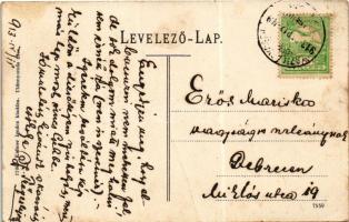 1913 Szilágycseh, Cehu Silvaniei; Református templom, Lebovits Herman vas és fűszer üzlete, Lebovits...