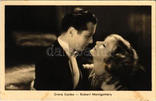 Greta Garbo - Robert Montgomery. Amag Iris 6458. (Rb)
