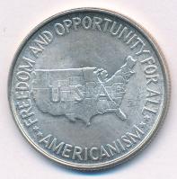 Amerikai Egyesült Államok 1952. 1/2$ Ag "George Washington Carver - Booker T. Washington" ...